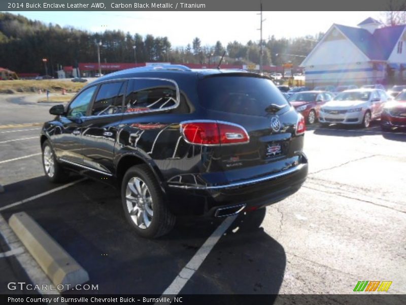 Carbon Black Metallic / Titanium 2014 Buick Enclave Leather AWD