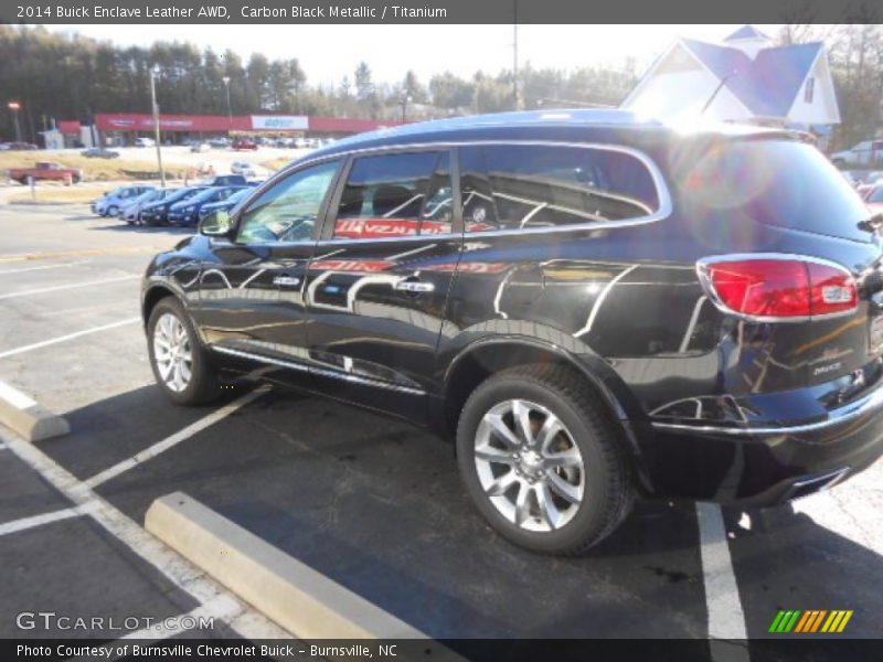 Carbon Black Metallic / Titanium 2014 Buick Enclave Leather AWD