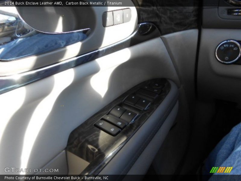 Carbon Black Metallic / Titanium 2014 Buick Enclave Leather AWD