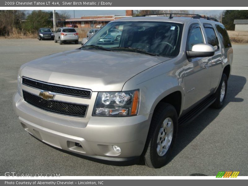 Silver Birch Metallic / Ebony 2009 Chevrolet Tahoe LT 4x4