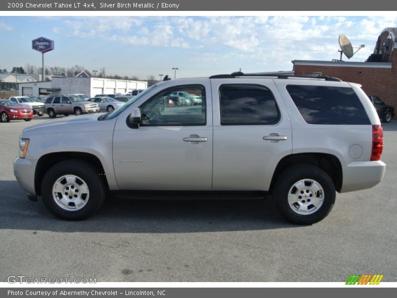 Silver Birch Metallic / Ebony 2009 Chevrolet Tahoe LT 4x4