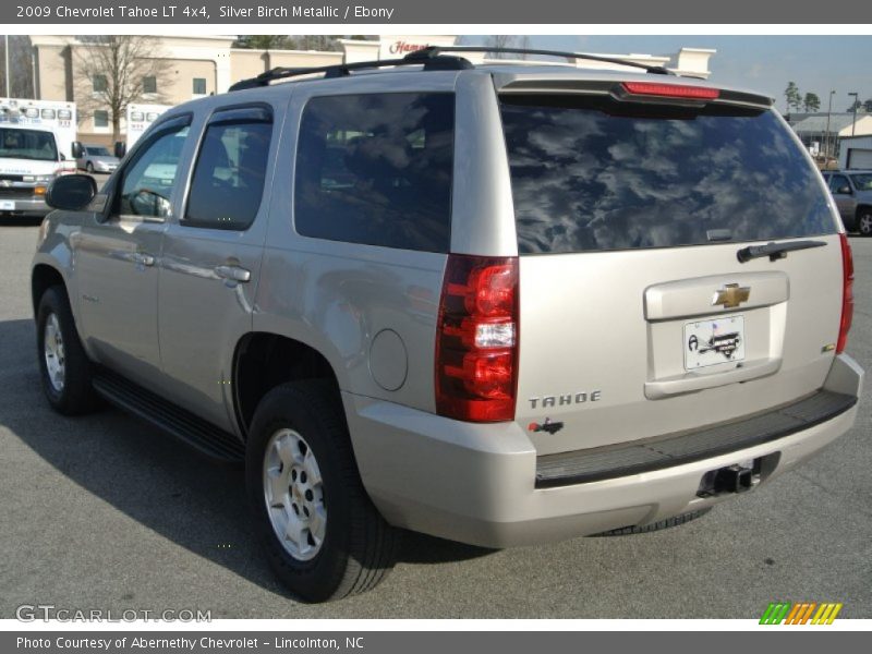 Silver Birch Metallic / Ebony 2009 Chevrolet Tahoe LT 4x4