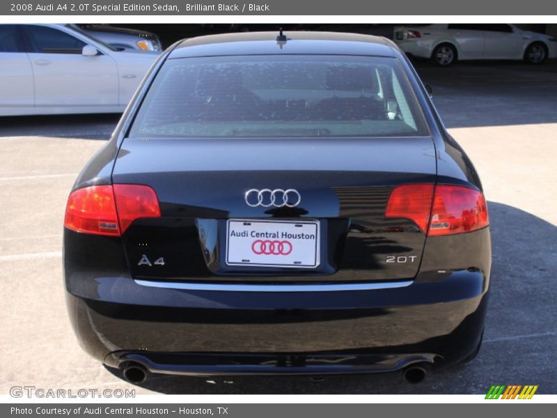 Brilliant Black / Black 2008 Audi A4 2.0T Special Edition Sedan