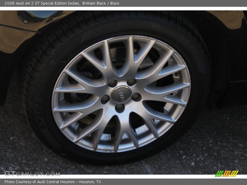 Brilliant Black / Black 2008 Audi A4 2.0T Special Edition Sedan