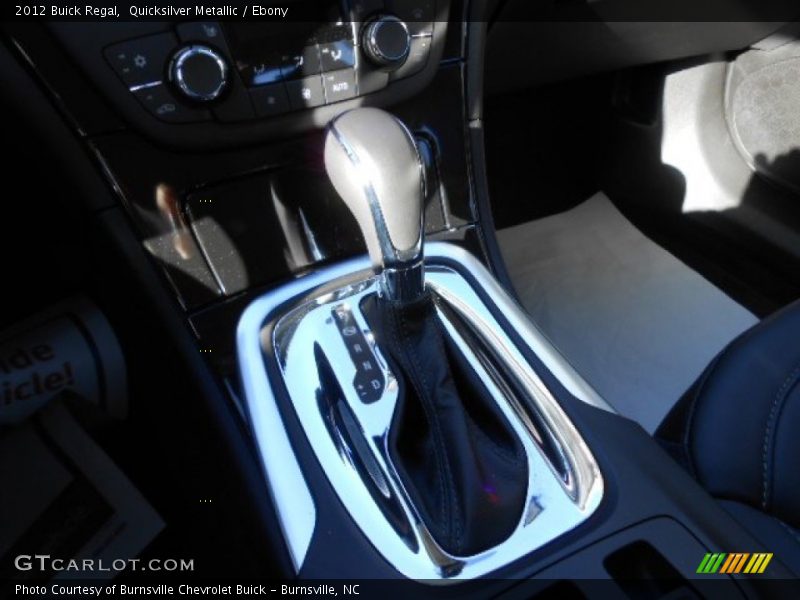 Quicksilver Metallic / Ebony 2012 Buick Regal