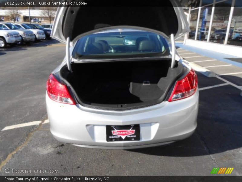 Quicksilver Metallic / Ebony 2012 Buick Regal