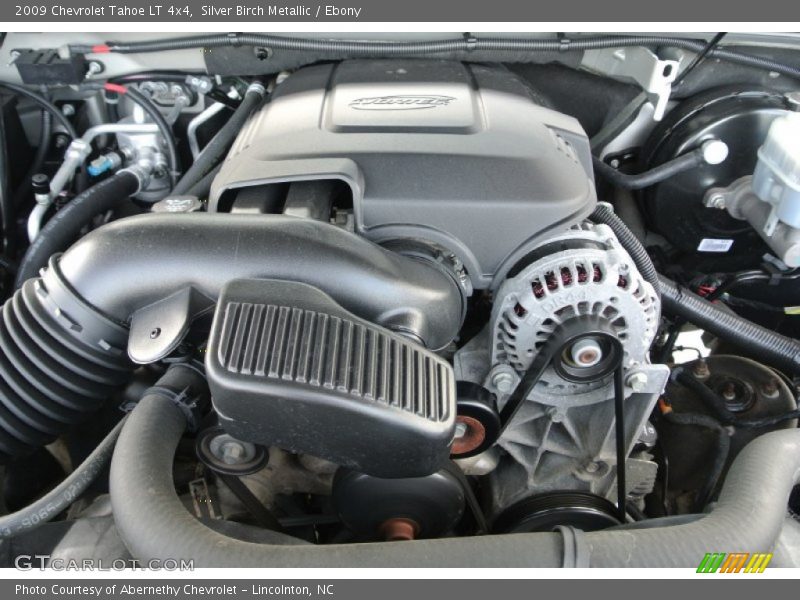 Silver Birch Metallic / Ebony 2009 Chevrolet Tahoe LT 4x4