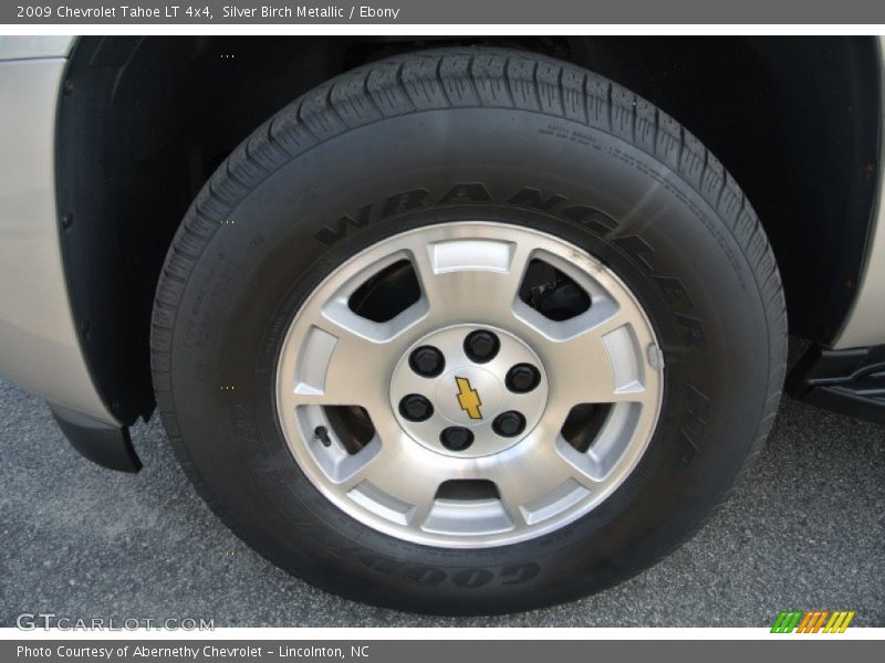 Silver Birch Metallic / Ebony 2009 Chevrolet Tahoe LT 4x4