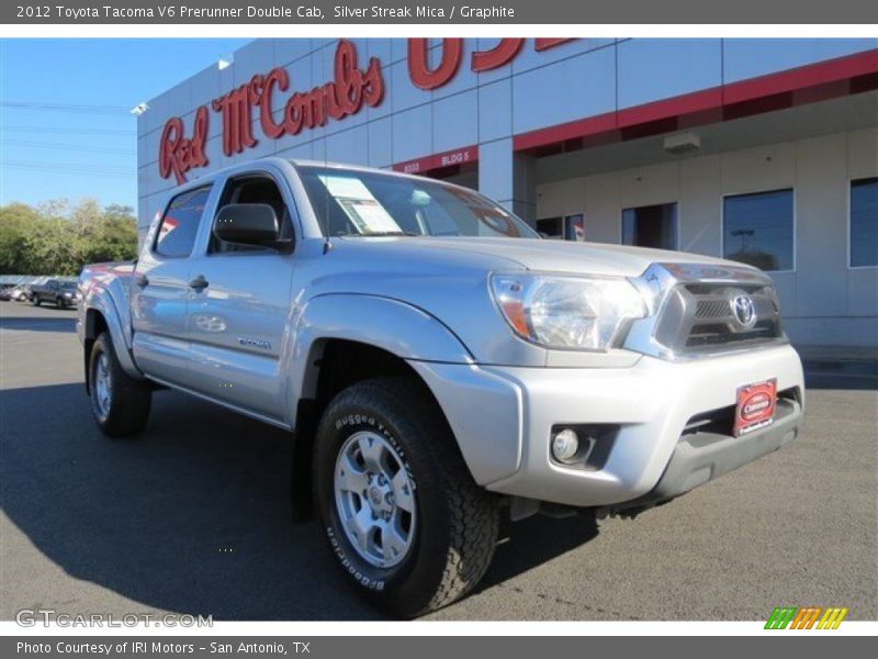 Silver Streak Mica / Graphite 2012 Toyota Tacoma V6 Prerunner Double Cab