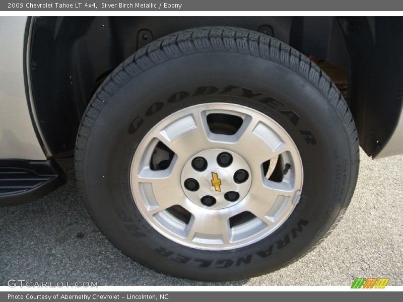 Silver Birch Metallic / Ebony 2009 Chevrolet Tahoe LT 4x4