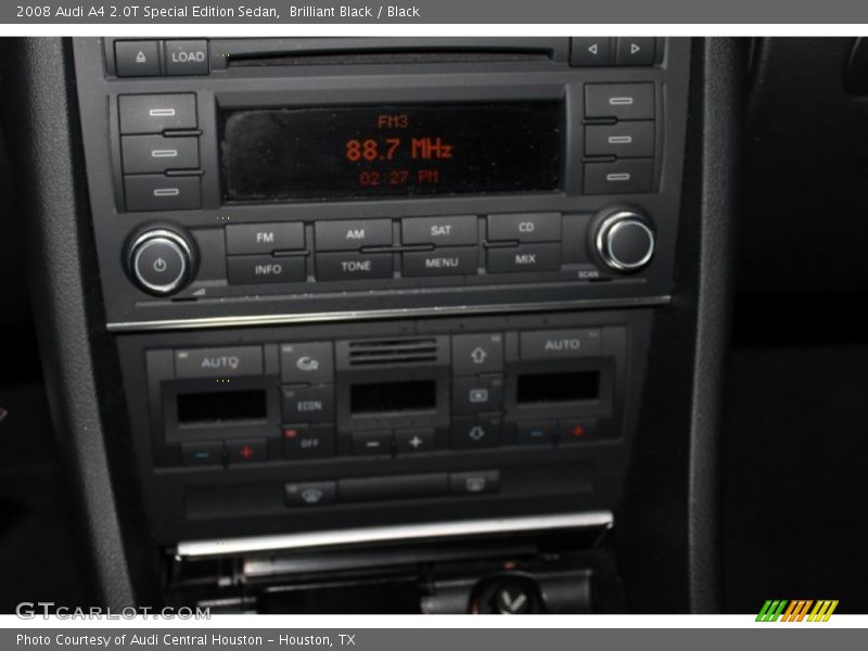 Brilliant Black / Black 2008 Audi A4 2.0T Special Edition Sedan