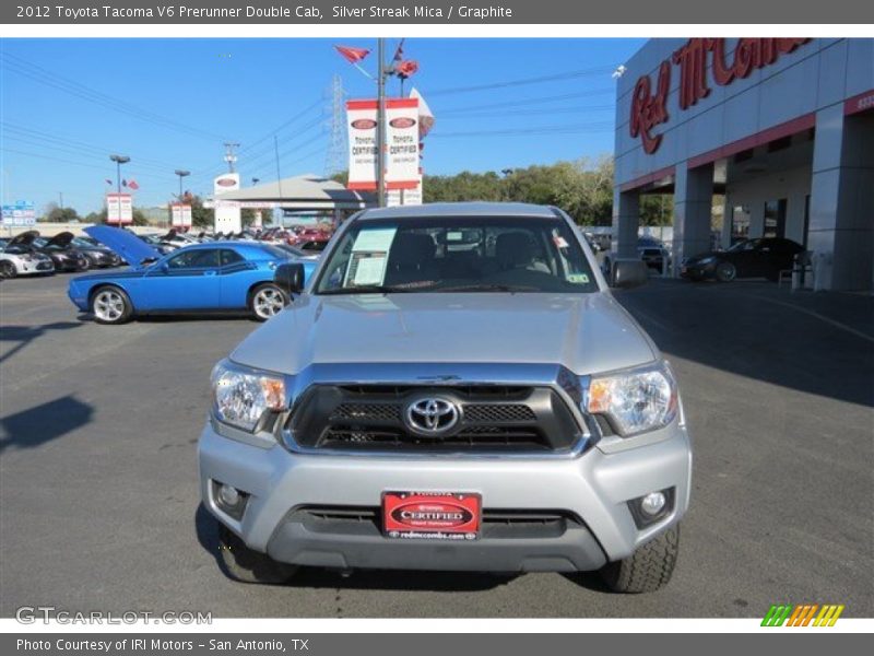 Silver Streak Mica / Graphite 2012 Toyota Tacoma V6 Prerunner Double Cab