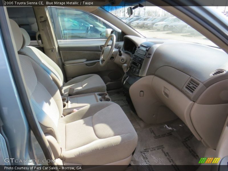 Blue Mirage Metallic / Taupe 2006 Toyota Sienna CE