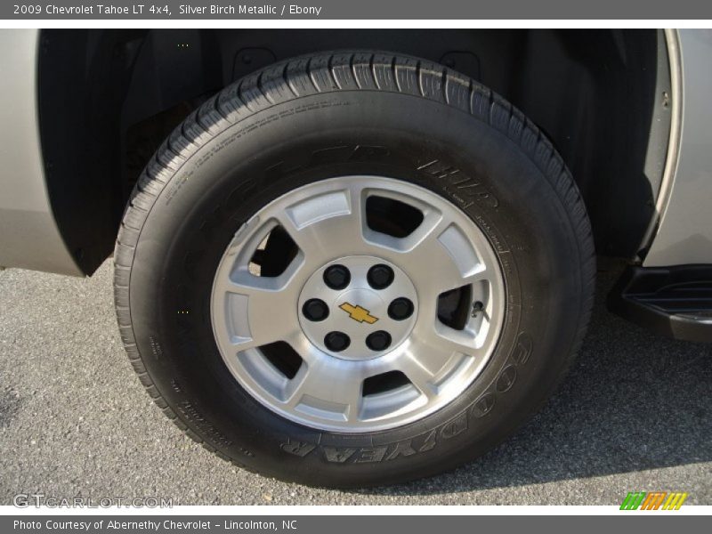 Silver Birch Metallic / Ebony 2009 Chevrolet Tahoe LT 4x4