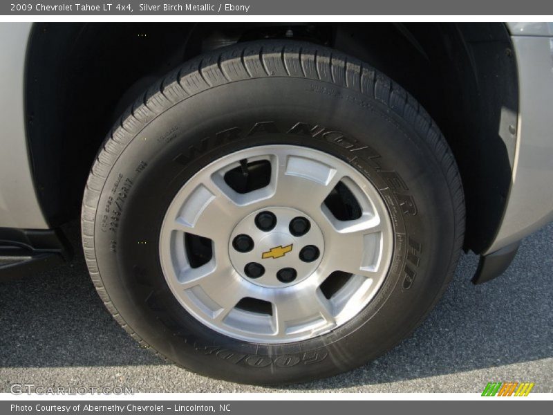 Silver Birch Metallic / Ebony 2009 Chevrolet Tahoe LT 4x4