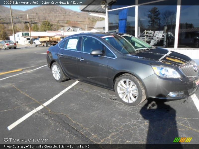 Cyber Gray Metallic / Ebony 2012 Buick Verano FWD
