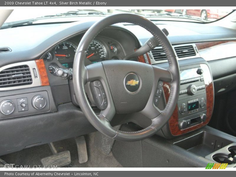 Silver Birch Metallic / Ebony 2009 Chevrolet Tahoe LT 4x4