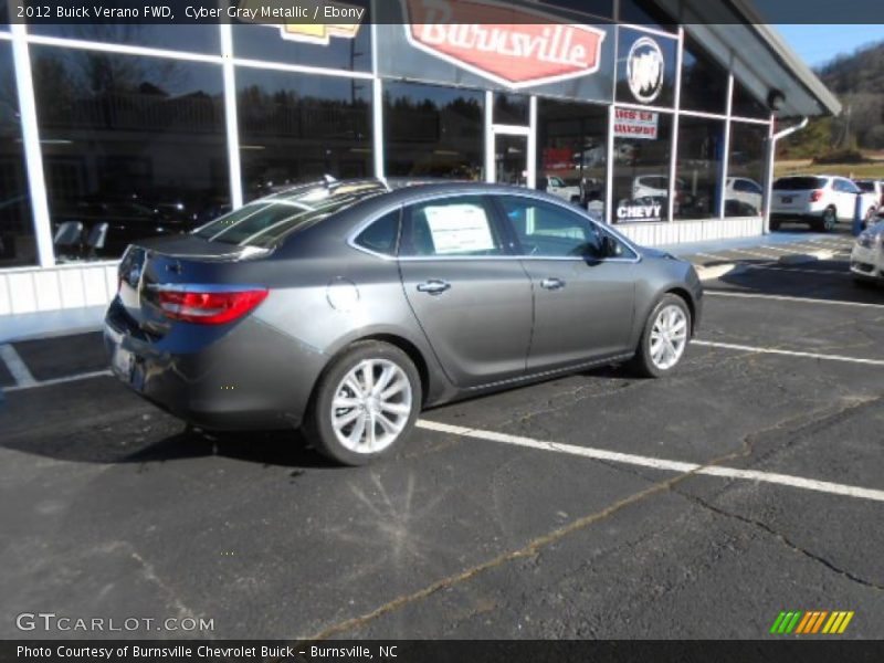 Cyber Gray Metallic / Ebony 2012 Buick Verano FWD