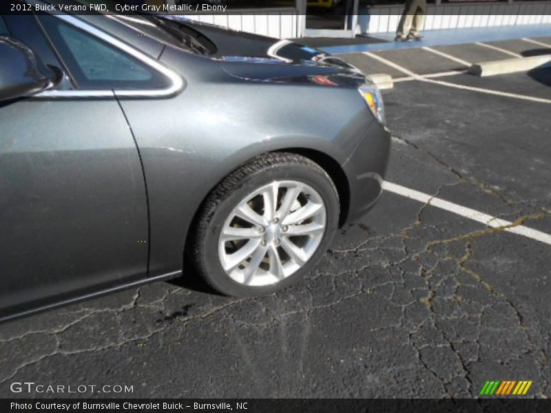 Cyber Gray Metallic / Ebony 2012 Buick Verano FWD