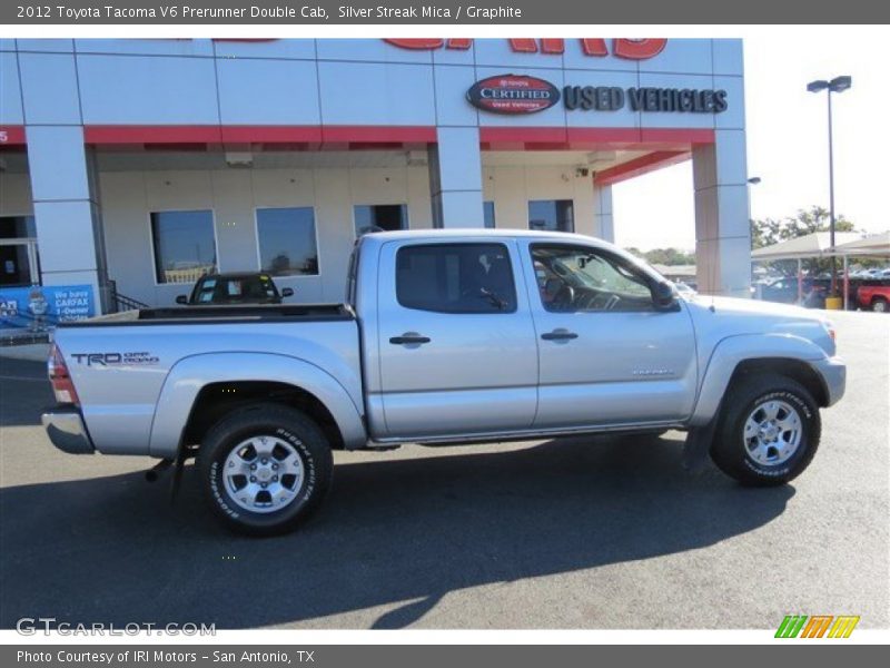 Silver Streak Mica / Graphite 2012 Toyota Tacoma V6 Prerunner Double Cab