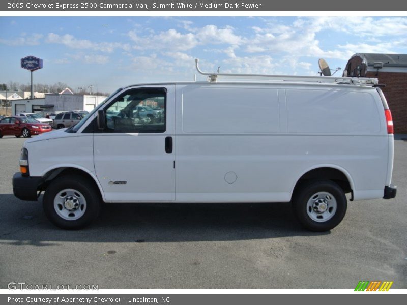 Summit White / Medium Dark Pewter 2005 Chevrolet Express 2500 Commercial Van