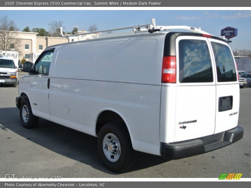 Summit White / Medium Dark Pewter 2005 Chevrolet Express 2500 Commercial Van
