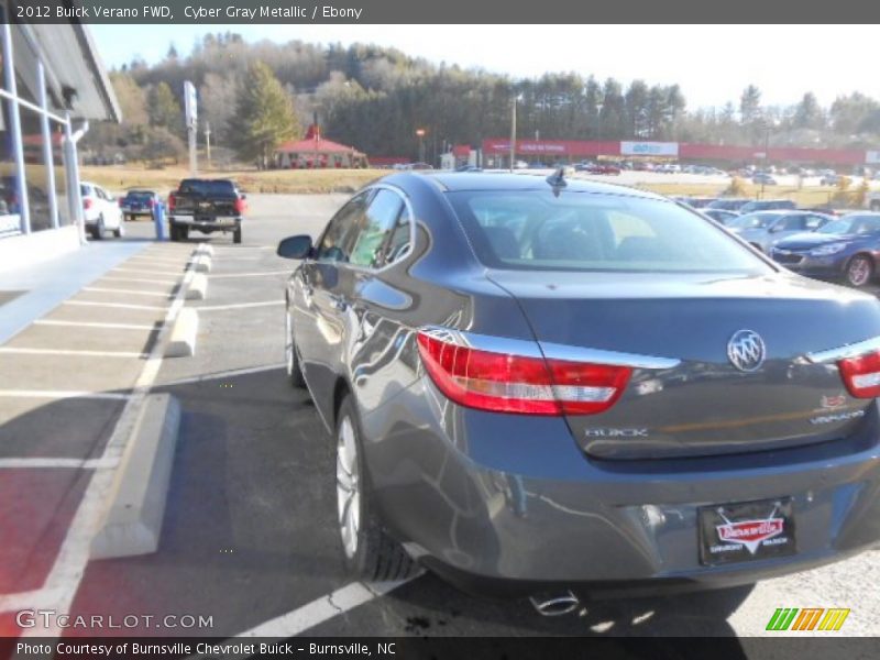 Cyber Gray Metallic / Ebony 2012 Buick Verano FWD