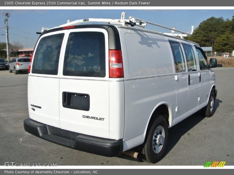 Summit White / Medium Dark Pewter 2005 Chevrolet Express 2500 Commercial Van