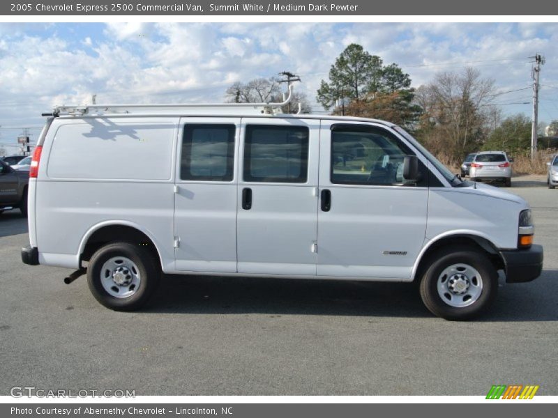 Summit White / Medium Dark Pewter 2005 Chevrolet Express 2500 Commercial Van