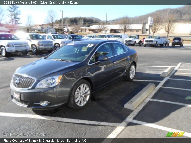 Cyber Gray Metallic / Ebony 2012 Buick Verano FWD