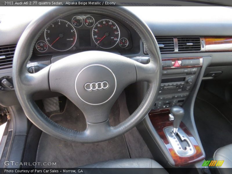 Alpaka Beige Metallic / Ebony 2003 Audi A6 2.7T quattro Sedan
