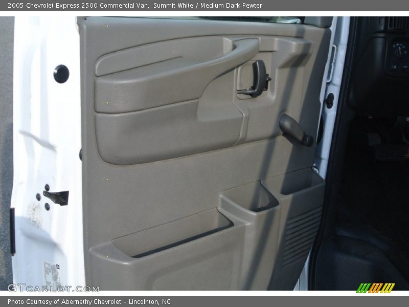 Summit White / Medium Dark Pewter 2005 Chevrolet Express 2500 Commercial Van