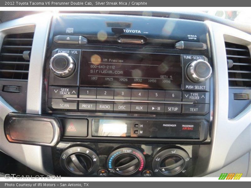 Silver Streak Mica / Graphite 2012 Toyota Tacoma V6 Prerunner Double Cab