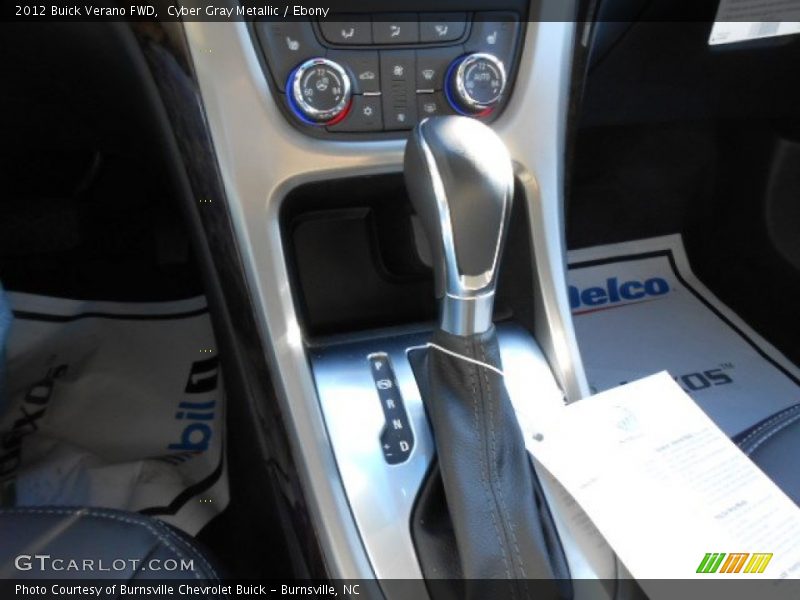 Cyber Gray Metallic / Ebony 2012 Buick Verano FWD
