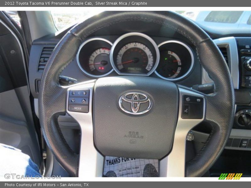 Silver Streak Mica / Graphite 2012 Toyota Tacoma V6 Prerunner Double Cab