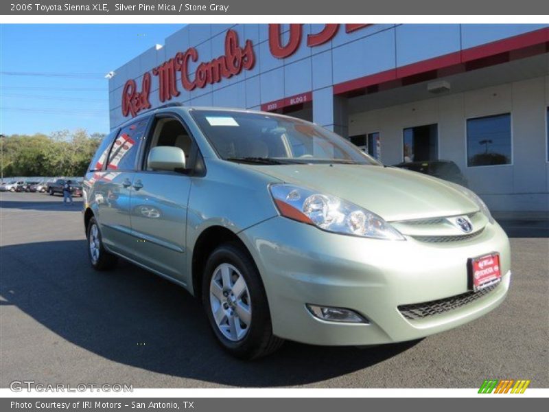 Silver Pine Mica / Stone Gray 2006 Toyota Sienna XLE