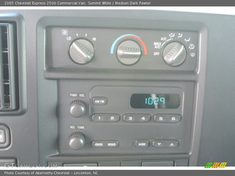 Summit White / Medium Dark Pewter 2005 Chevrolet Express 2500 Commercial Van
