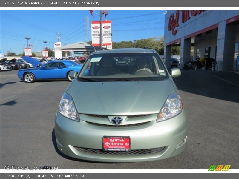 Silver Pine Mica / Stone Gray 2006 Toyota Sienna XLE