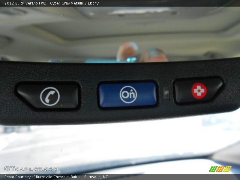 Cyber Gray Metallic / Ebony 2012 Buick Verano FWD