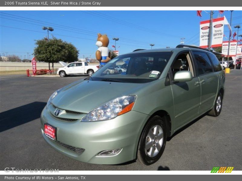 Silver Pine Mica / Stone Gray 2006 Toyota Sienna XLE