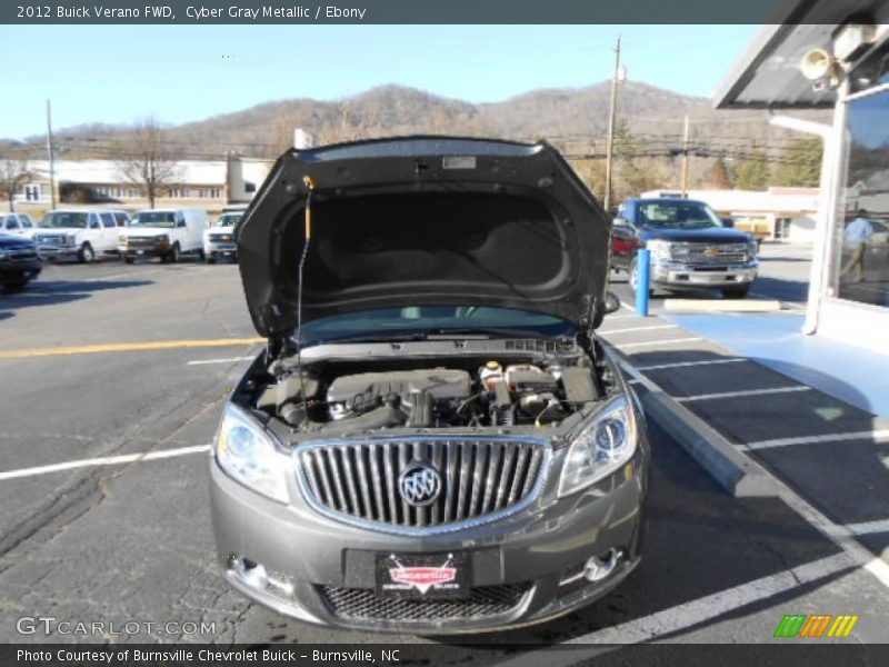 Cyber Gray Metallic / Ebony 2012 Buick Verano FWD