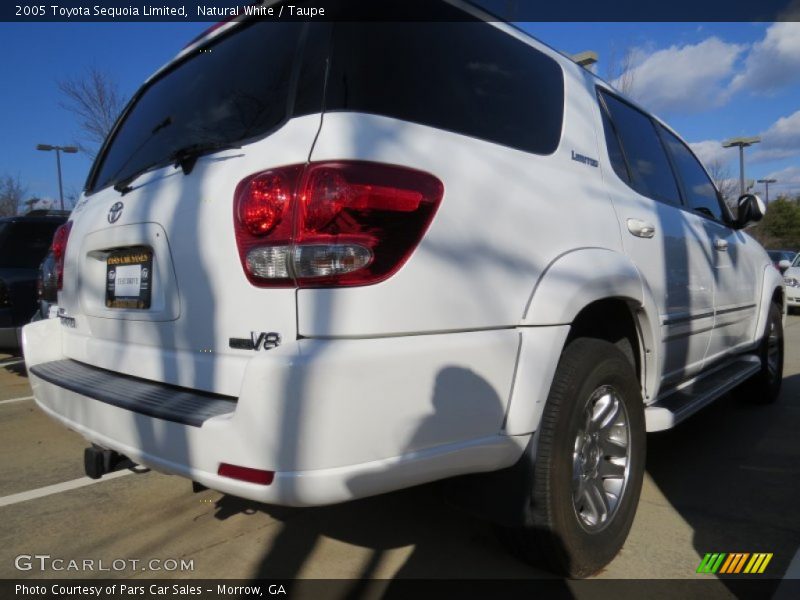 Natural White / Taupe 2005 Toyota Sequoia Limited