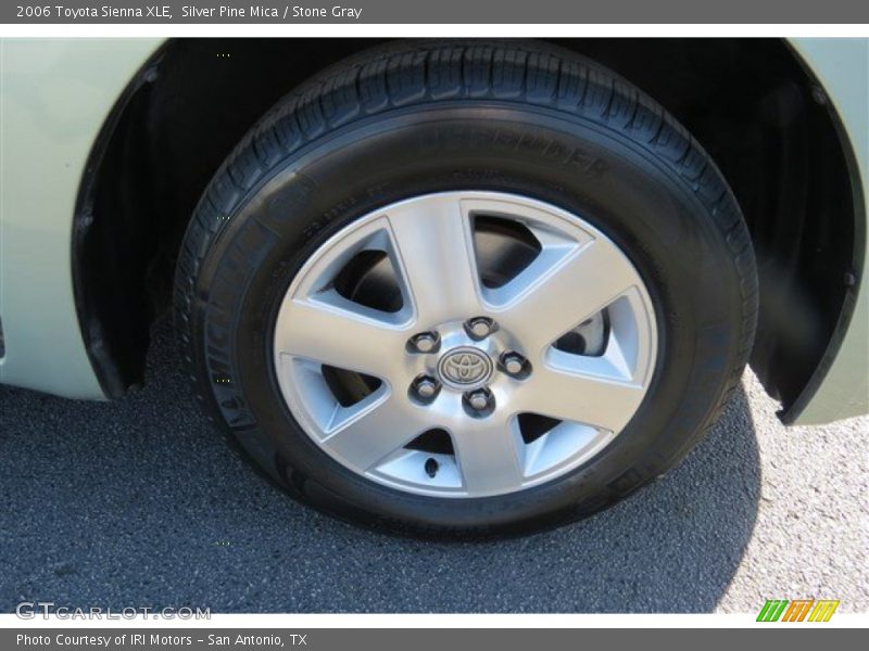 Silver Pine Mica / Stone Gray 2006 Toyota Sienna XLE