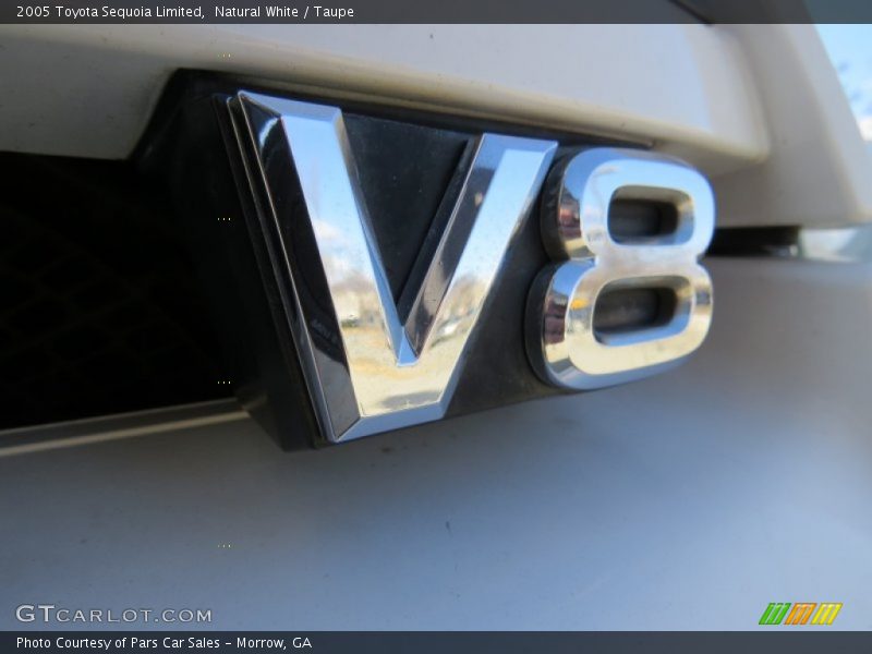 Natural White / Taupe 2005 Toyota Sequoia Limited