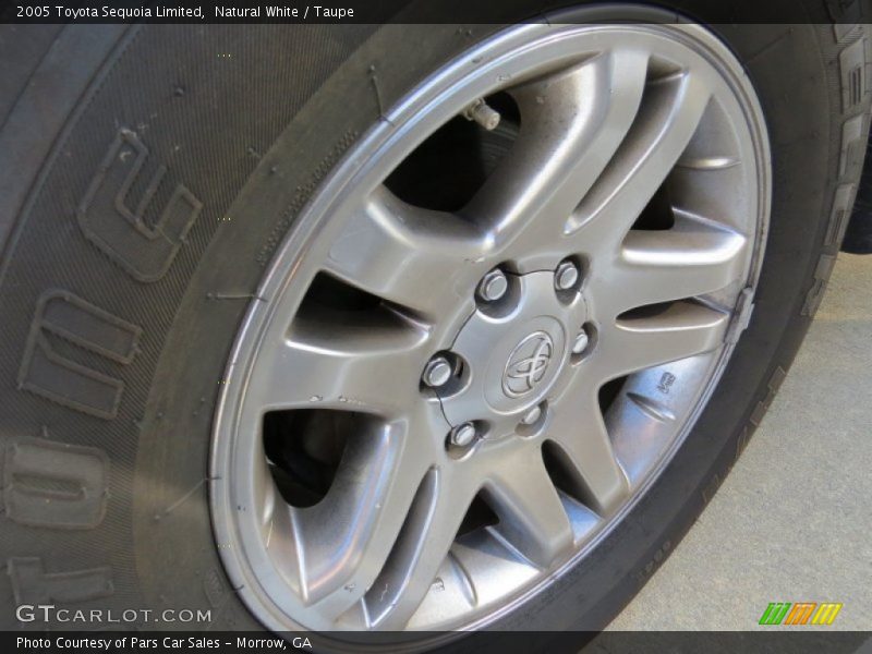 Natural White / Taupe 2005 Toyota Sequoia Limited