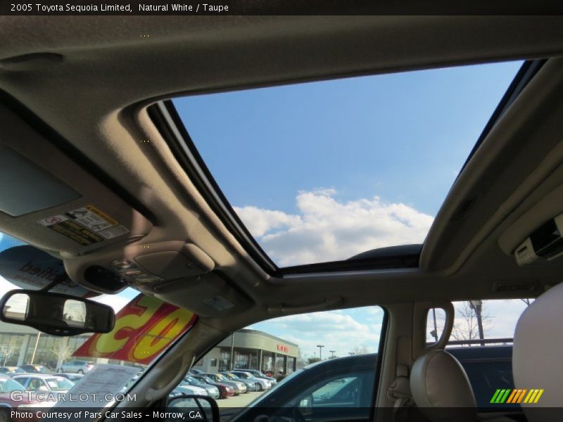 Natural White / Taupe 2005 Toyota Sequoia Limited