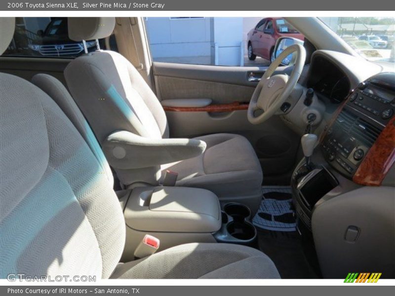 Silver Pine Mica / Stone Gray 2006 Toyota Sienna XLE