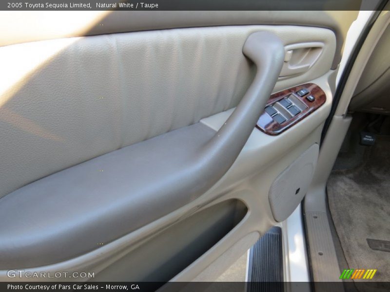 Natural White / Taupe 2005 Toyota Sequoia Limited