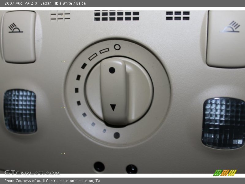 Ibis White / Beige 2007 Audi A4 2.0T Sedan