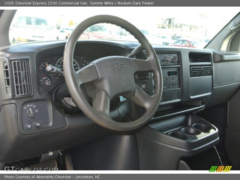Summit White / Medium Dark Pewter 2005 Chevrolet Express 2500 Commercial Van
